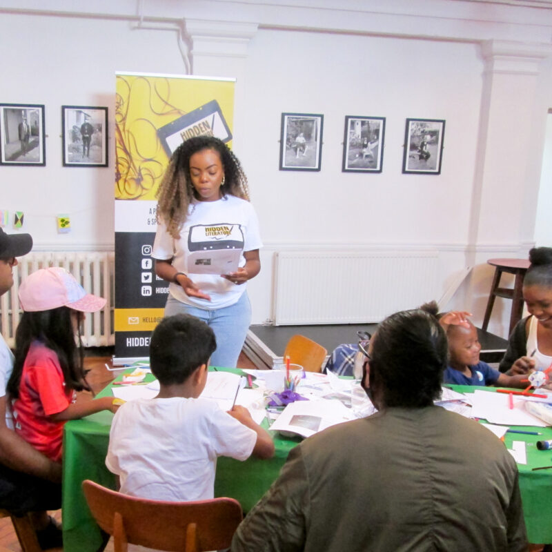 Poetry writing workshop run by Hidden Literature at Chats Palace