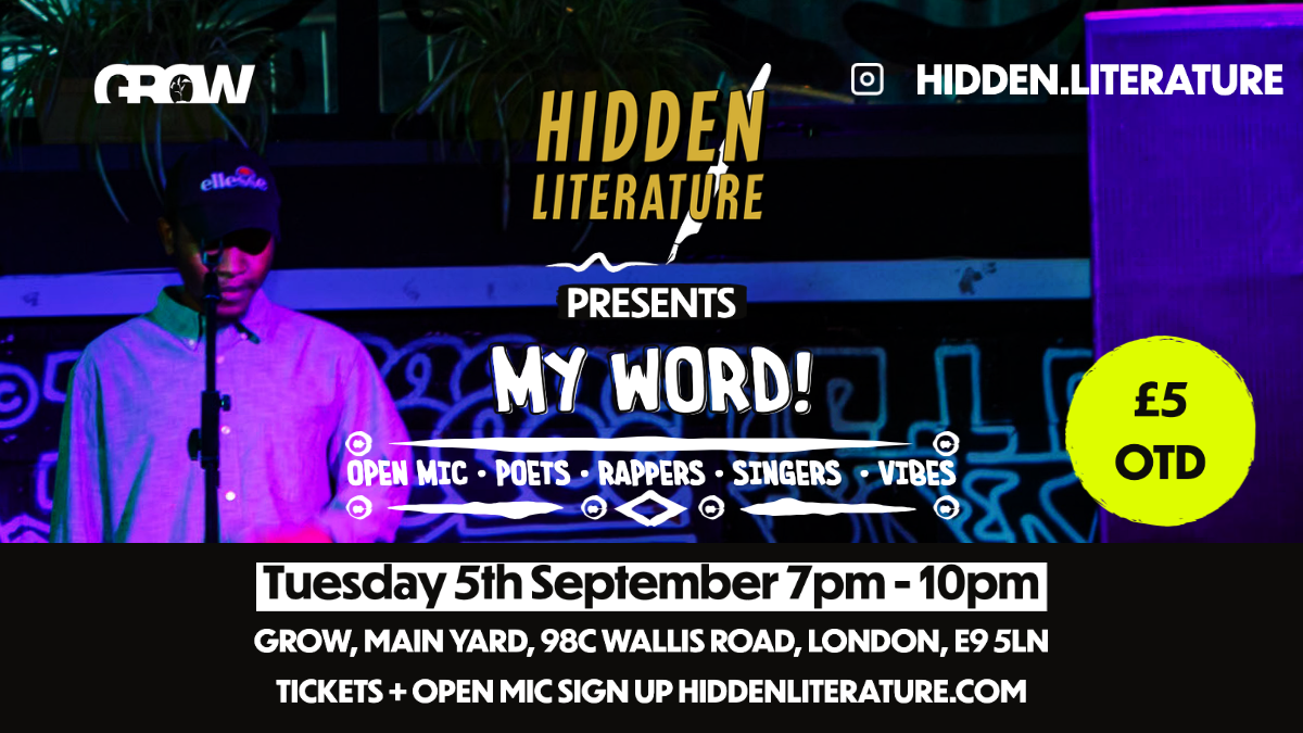 Hidden Literature MY WORD! 05.09.23