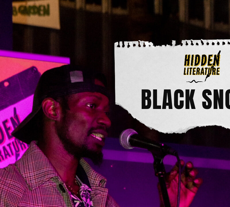 Black Snows performs and Hidden Literature's poetry & music open mic night MY WORD!