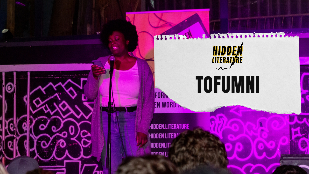 Tofumni performance poetry open mic night