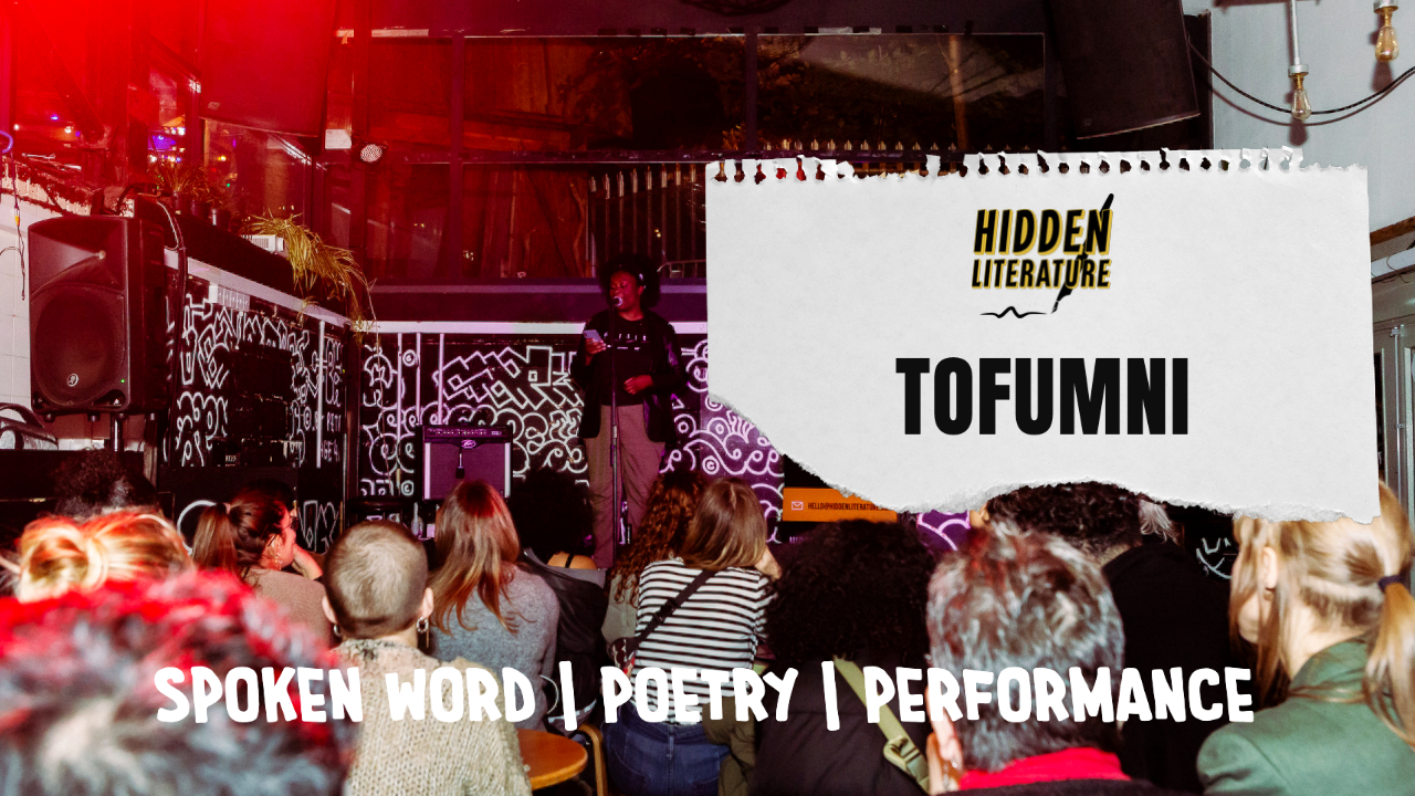 Tofumni performance poetry open mic night