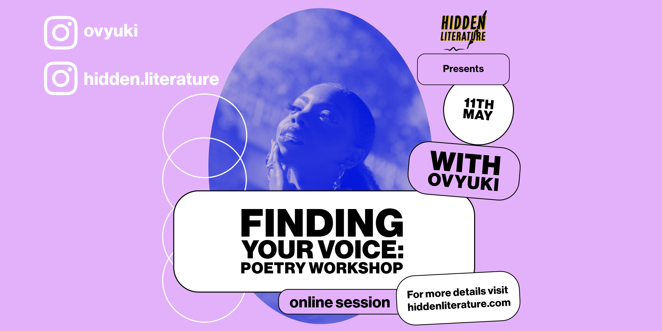 Finding Your Voice: Poetry & Spoken Word Workshop 11.05.24