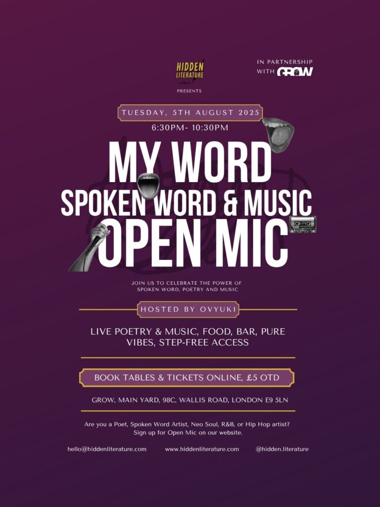 London open mic Hackney